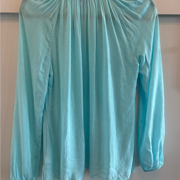 Lilly Pulitzer Willa Top- small light blue - Picture 5 of 6
